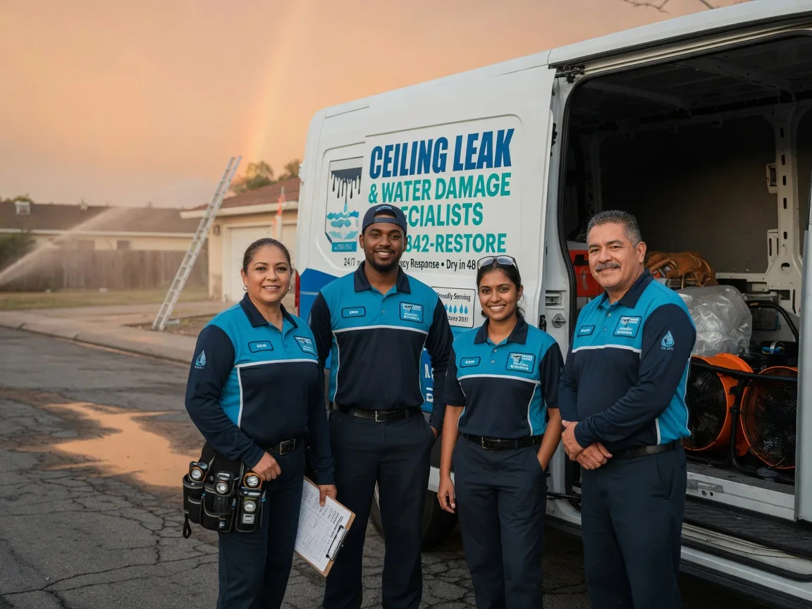 Ceiling Leak Cleanup company in Aspers, PA