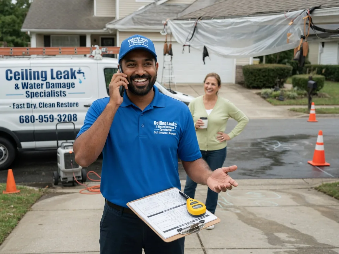 Ceiling Leak Cleanup Aspers, PA FAQs
